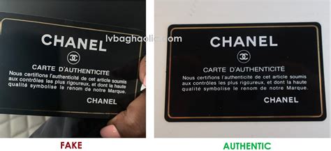 chanel black card|chanel authenticity card real.